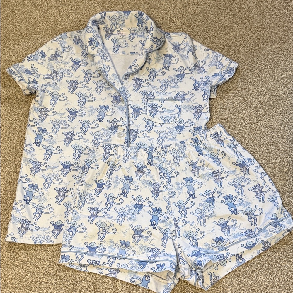Roller Rabbit LoveShackFancy LSF pajama set